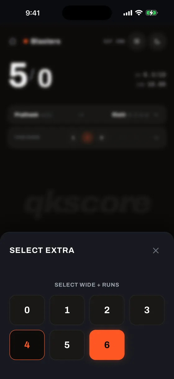Extras Step 2 Wide Additional Runs, dark mode